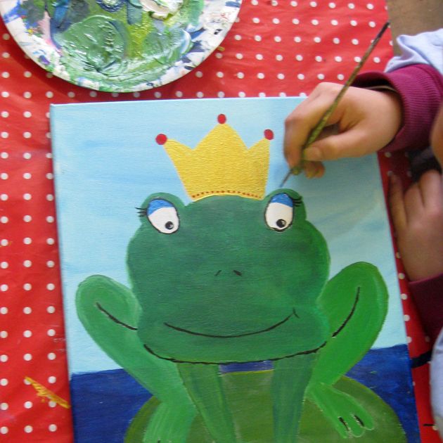 Malkurse für Kinder, kreative Kindergeburtstage und Workshops — Eindruck 2