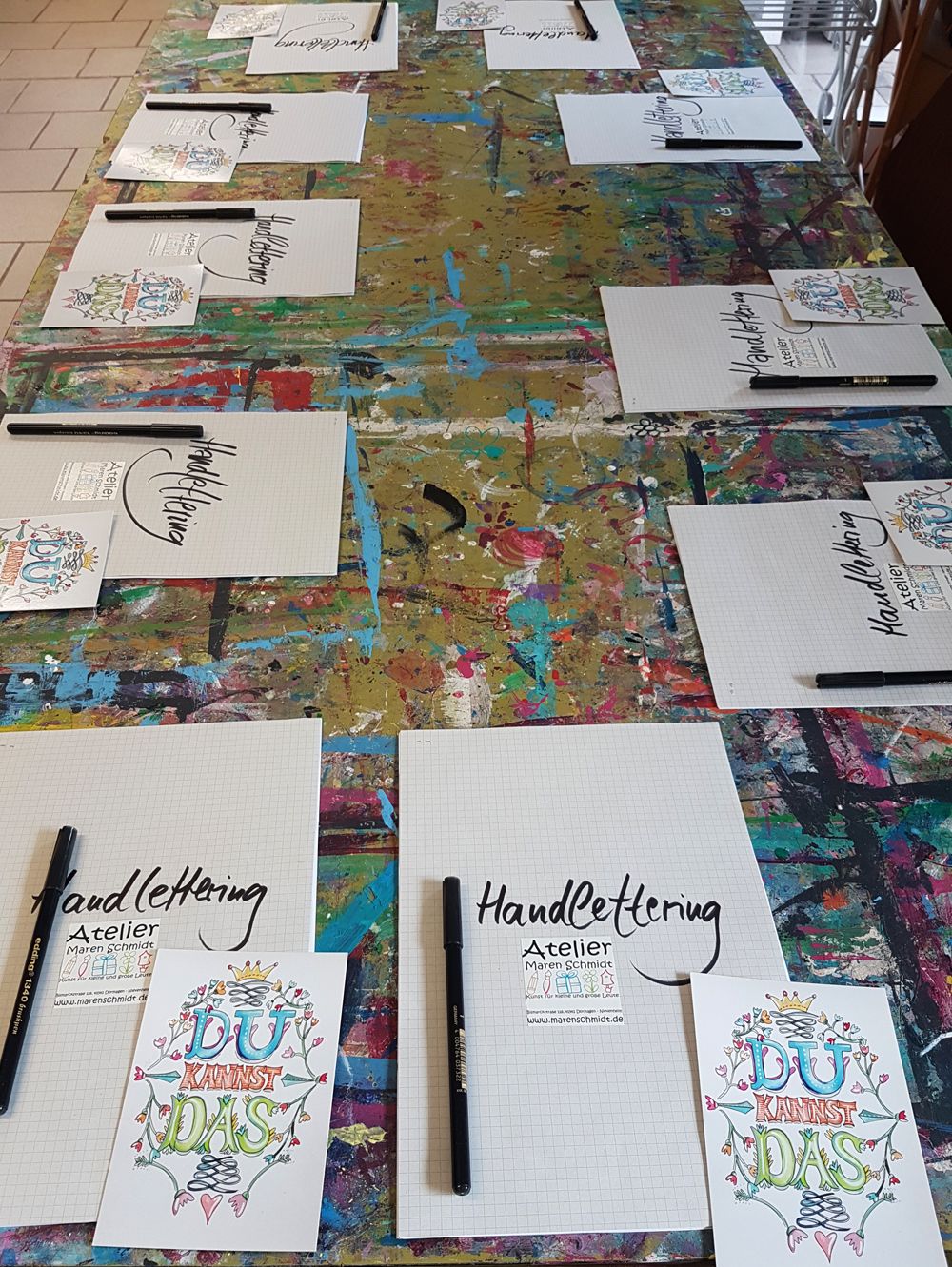 Handlettering – Schreiben wird zur Kunst — Eindruck 2