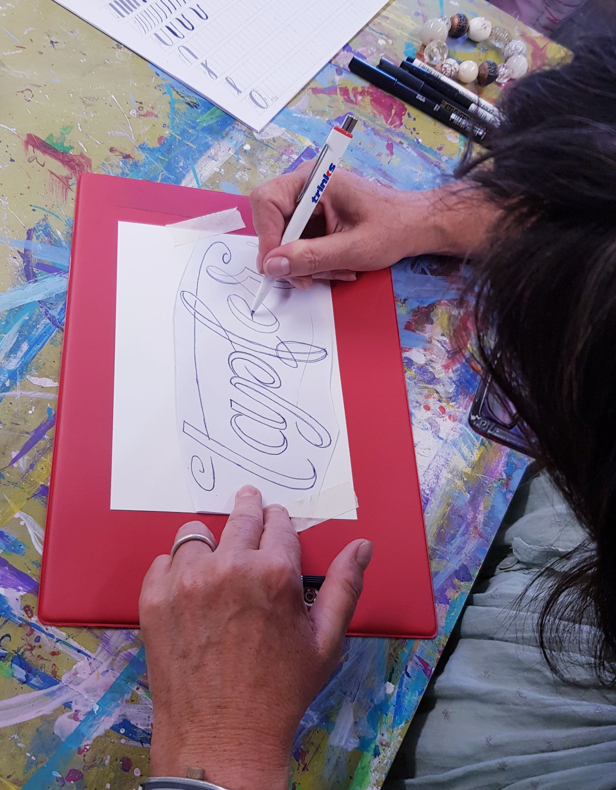 Handlettering – Schreiben wird zur Kunst — Eindruck 2