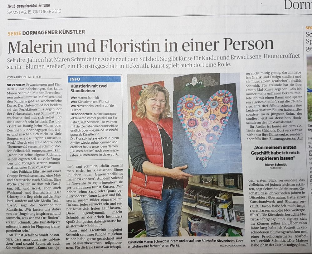 Das Blumenatelier  - Zwei Standorte – Atelier und Blumenladen — Foto