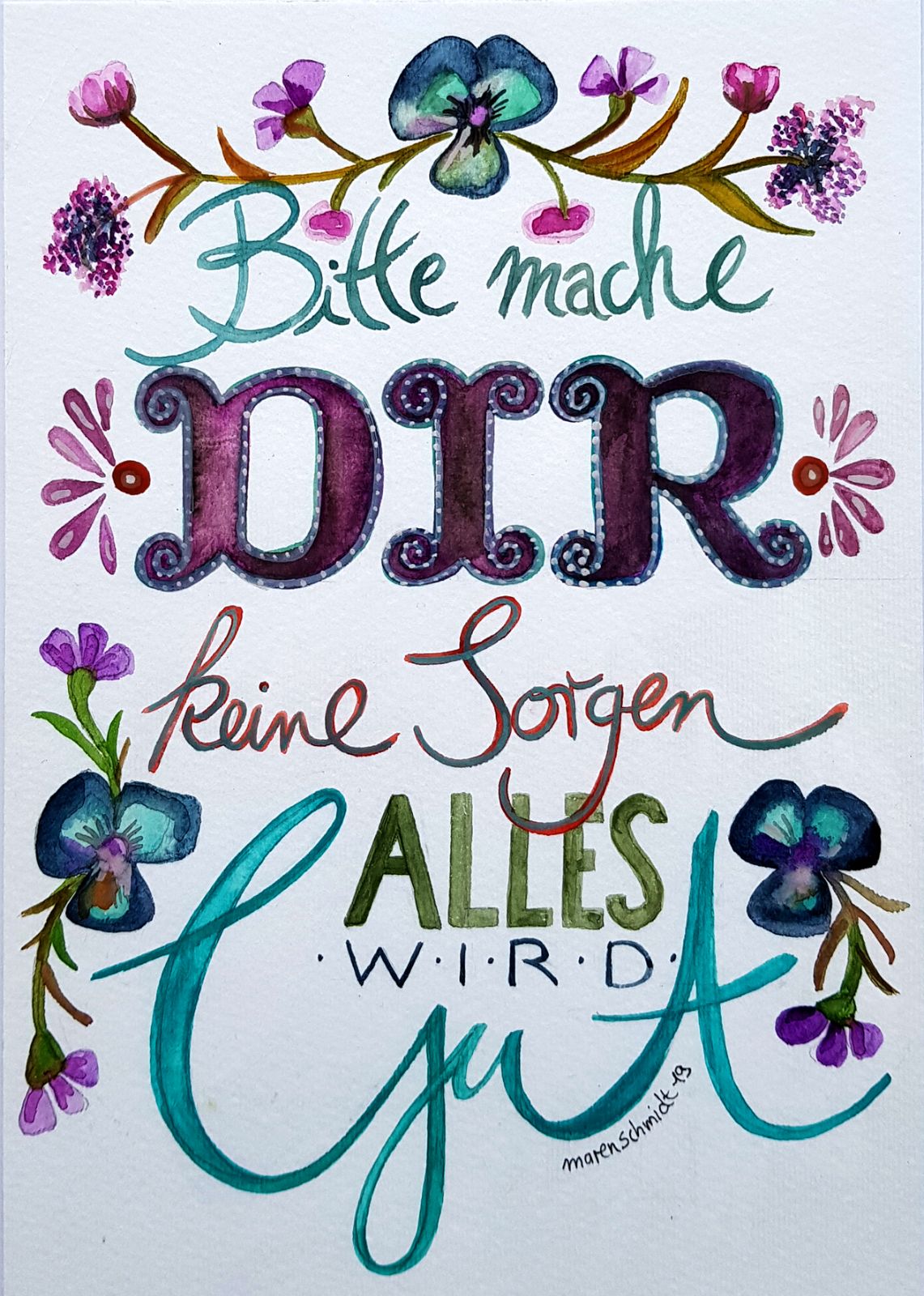 Handlettering – Schreiben wird zur Kunst — Eindruck 3