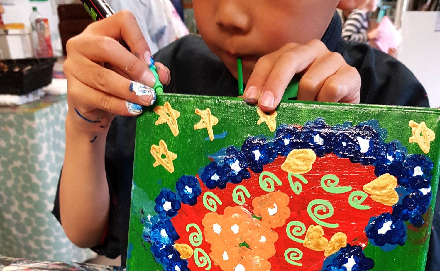 Malkurse für Kinder, kreative Kindergeburtstage und Workshops
