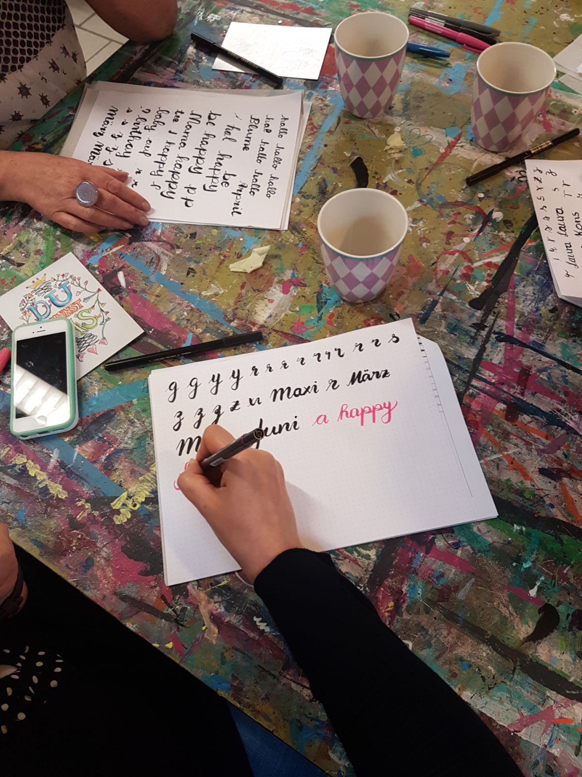 Handlettering – Schreiben wird zur Kunst — Eindruck 3