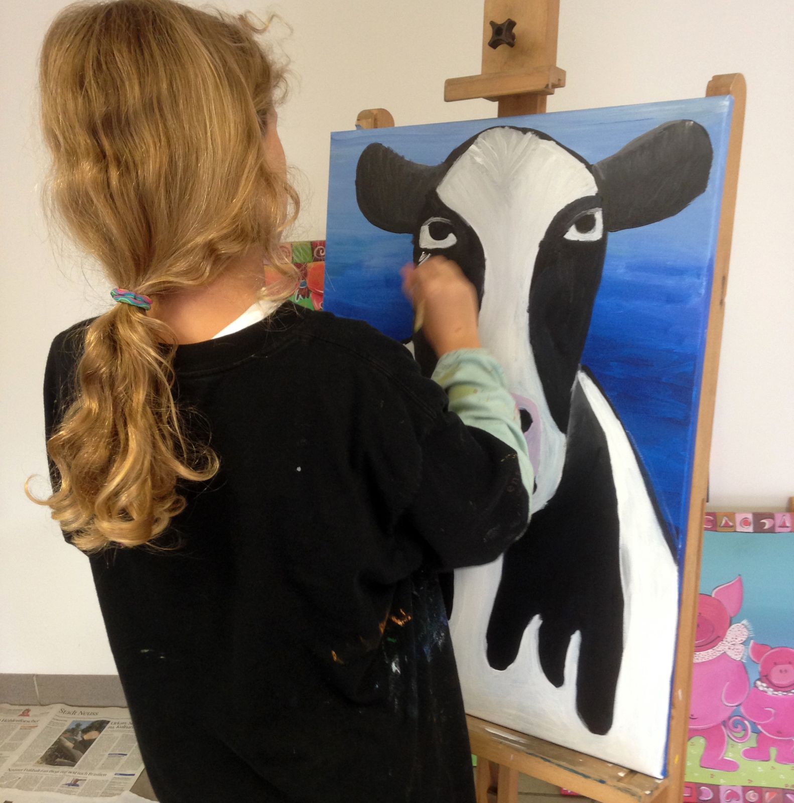 Malkurse für Kinder, kreative Kindergeburtstage und Workshops — Eindruck 2