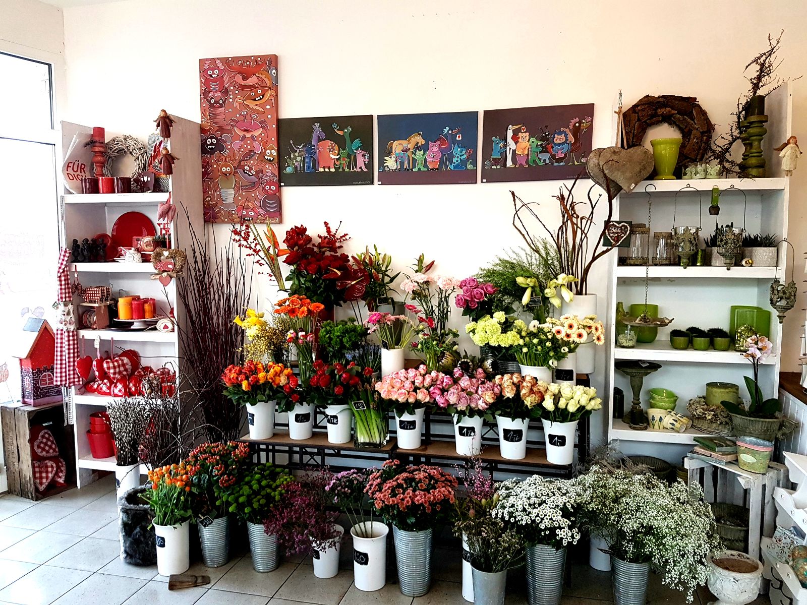 Das Blumenatelier  - Zwei Standorte – Atelier und Blumenladen — Eindruck 1
