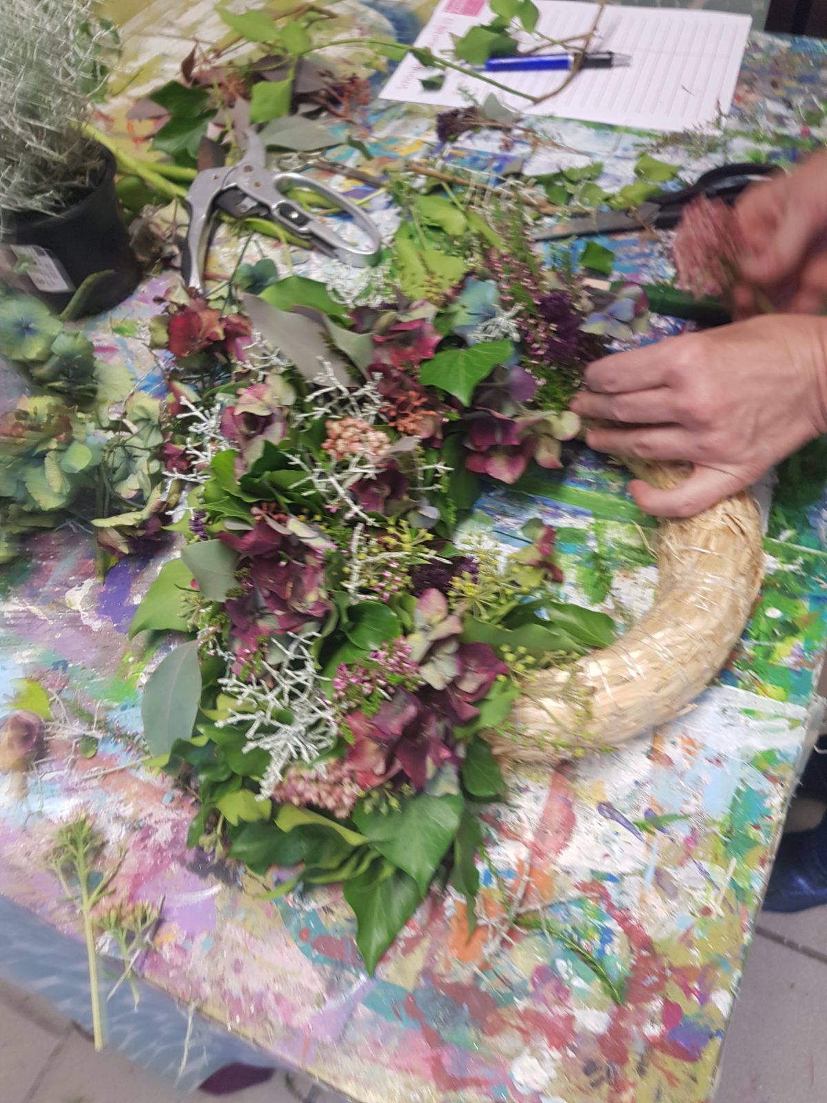 Floristikworkshops im Lauf der Jahreszeiten — Eindruck 3