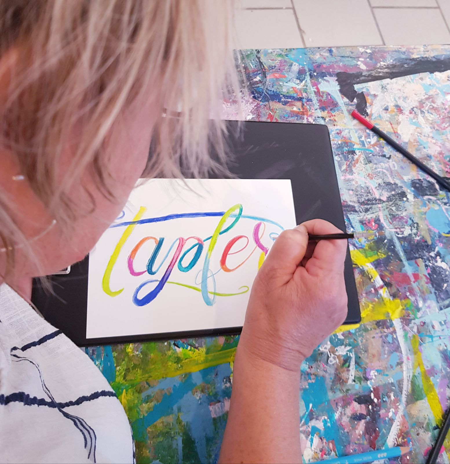 Handlettering – Schreiben wird zur Kunst — Eindruck 1