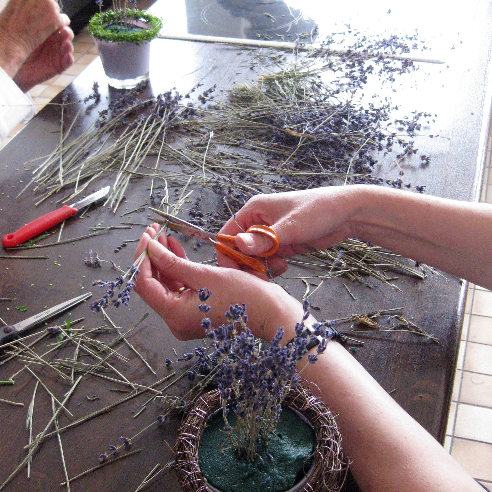 Floristikworkshops im Lauf der Jahreszeiten — Eindruck 2