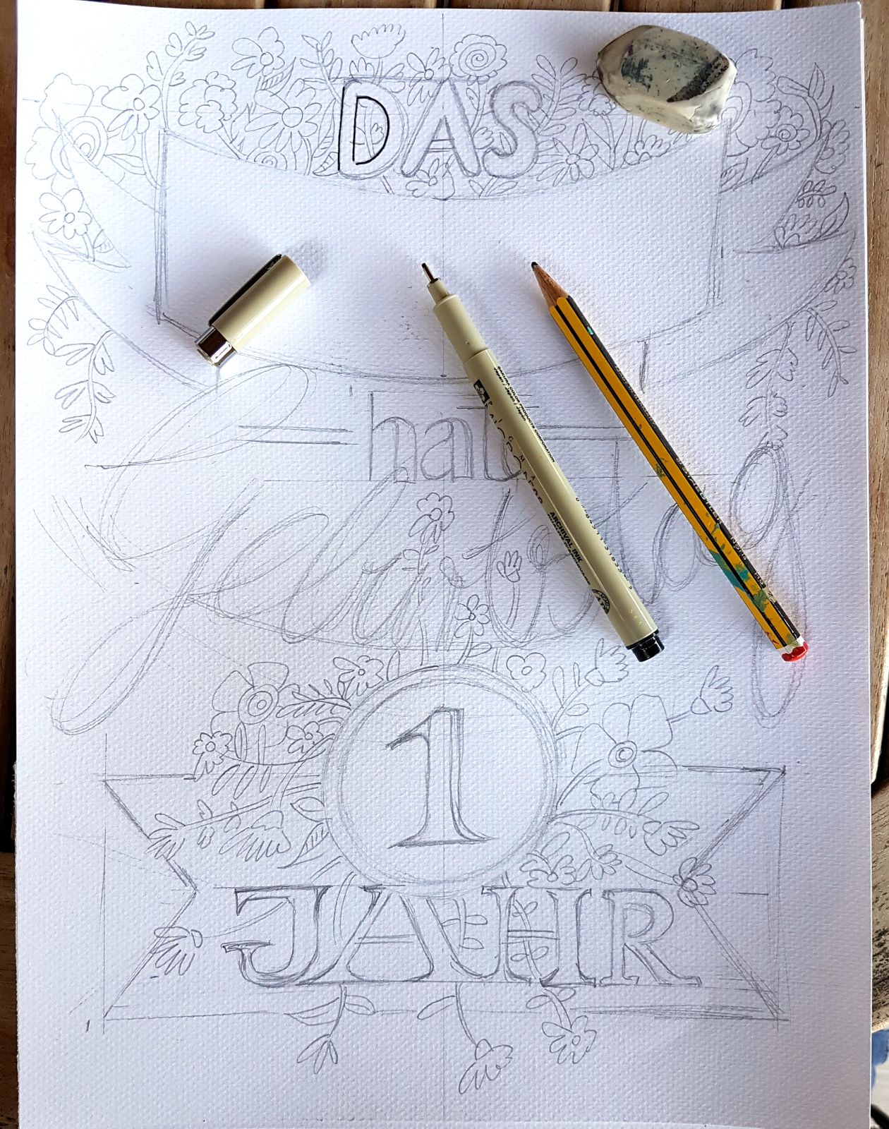 Handlettering – Schreiben wird zur Kunst — Eindruck 1