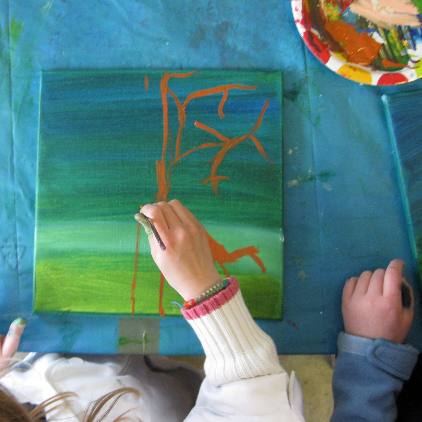 Malkurse für Kinder, kreative Kindergeburtstage und Workshops — Eindruck 1