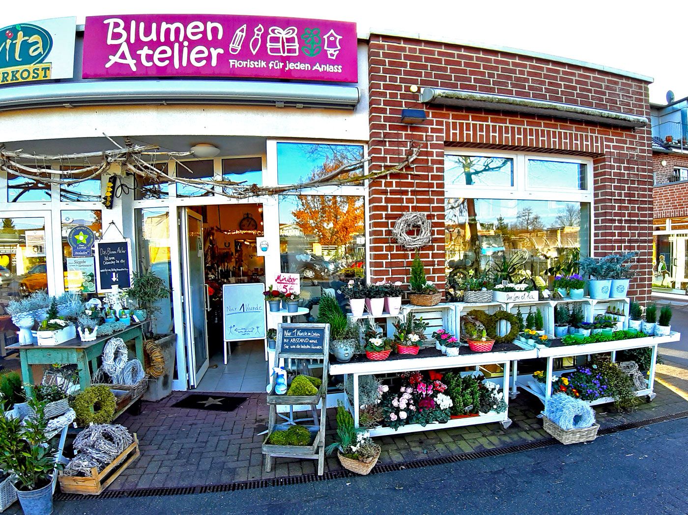 Das Blumenatelier  - Zwei Standorte – Atelier und Blumenladen