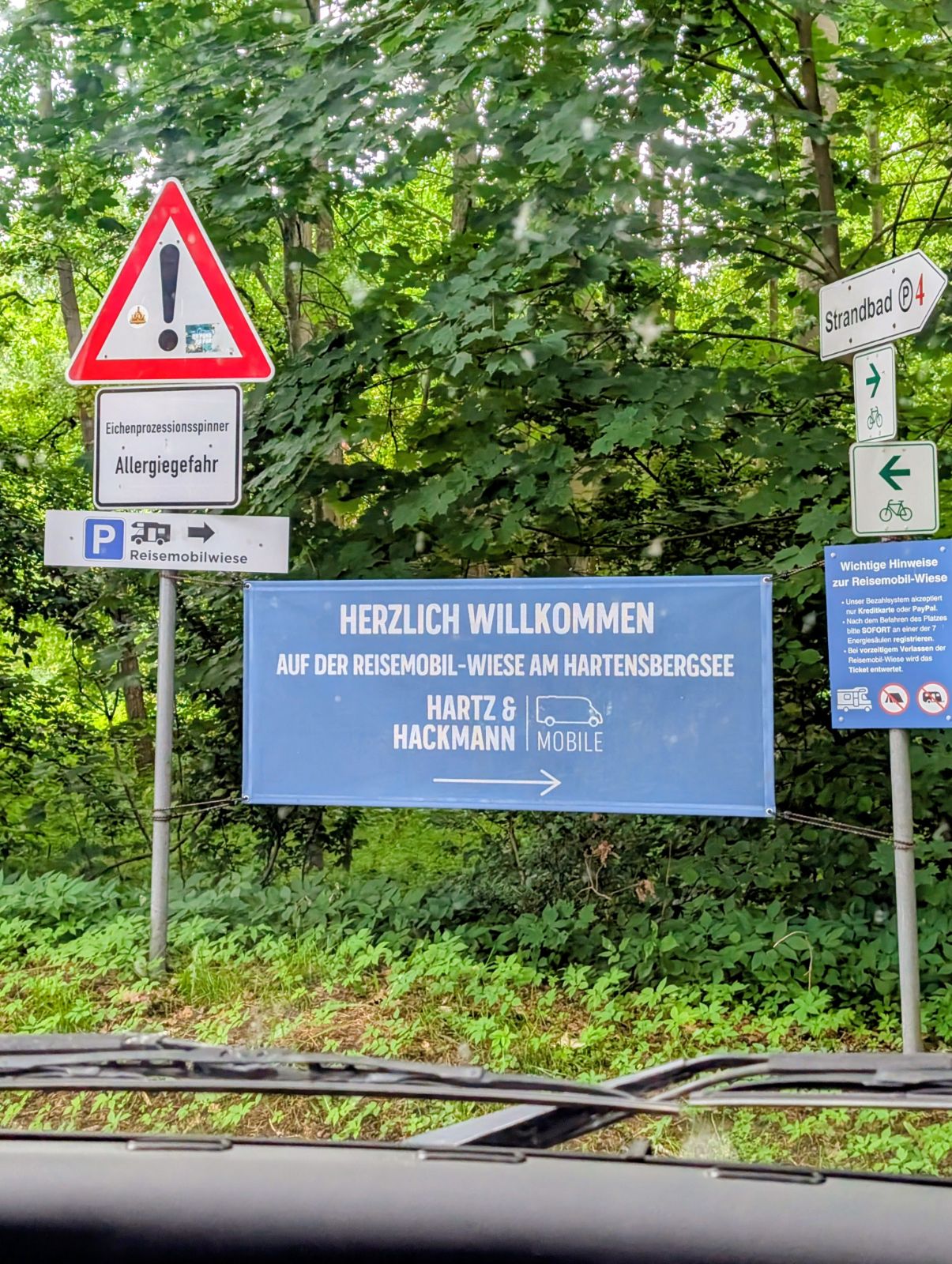 Mit dem Wohnmobil durch Europa  — Eindruck 1