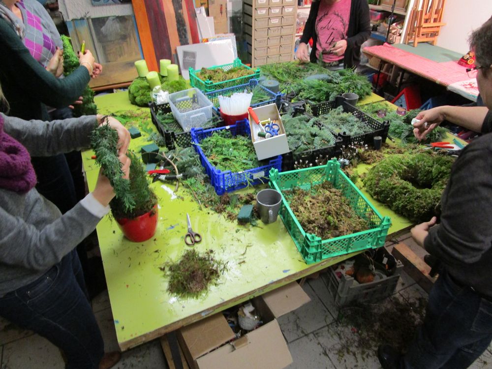 Floristikworkshops im Lauf der Jahreszeiten — Eindruck 2