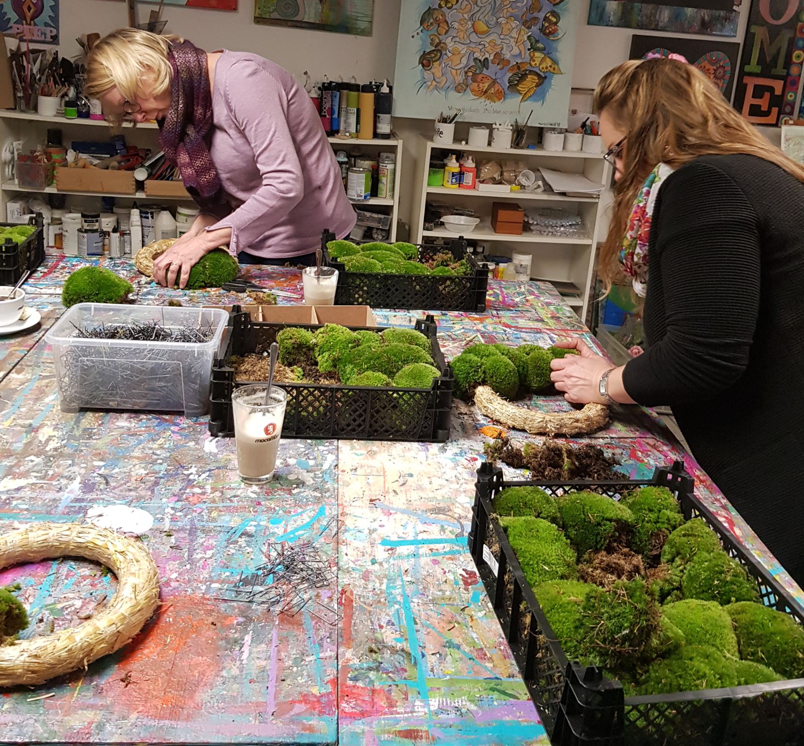 Floristikworkshops im Lauf der Jahreszeiten — Eindruck 2