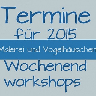 Termine für Malkursworkshops