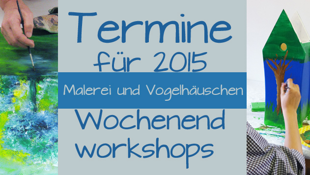 Termine für Malkursworkshops